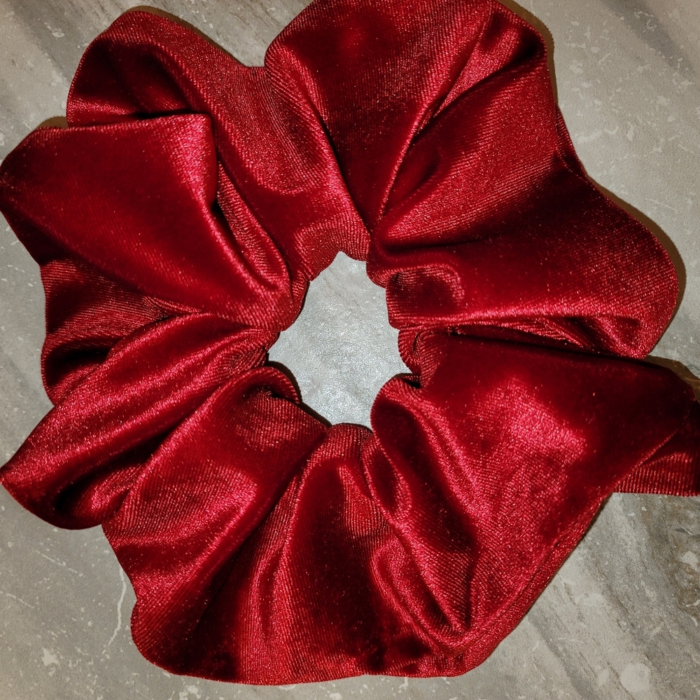 2 for 25! Red velvet scrunchie! - Picture 1 of 6